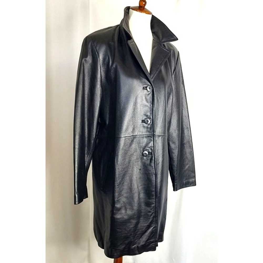 Wilsons Leather Maxima Leather Jacket Black 1X Bu… - image 4