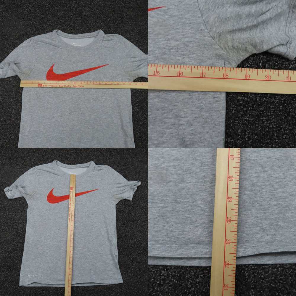 Nike Nike Shirt Adult Small Gray Dri-Fit Athletic… - image 4