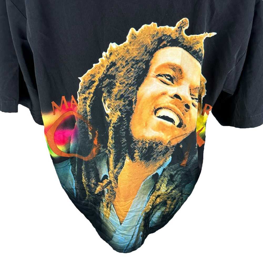 Dragonfly Vintage Bob Marley Dragonfly Mens Shirt… - image 5