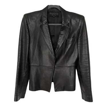 Gucci Leather biker jacket