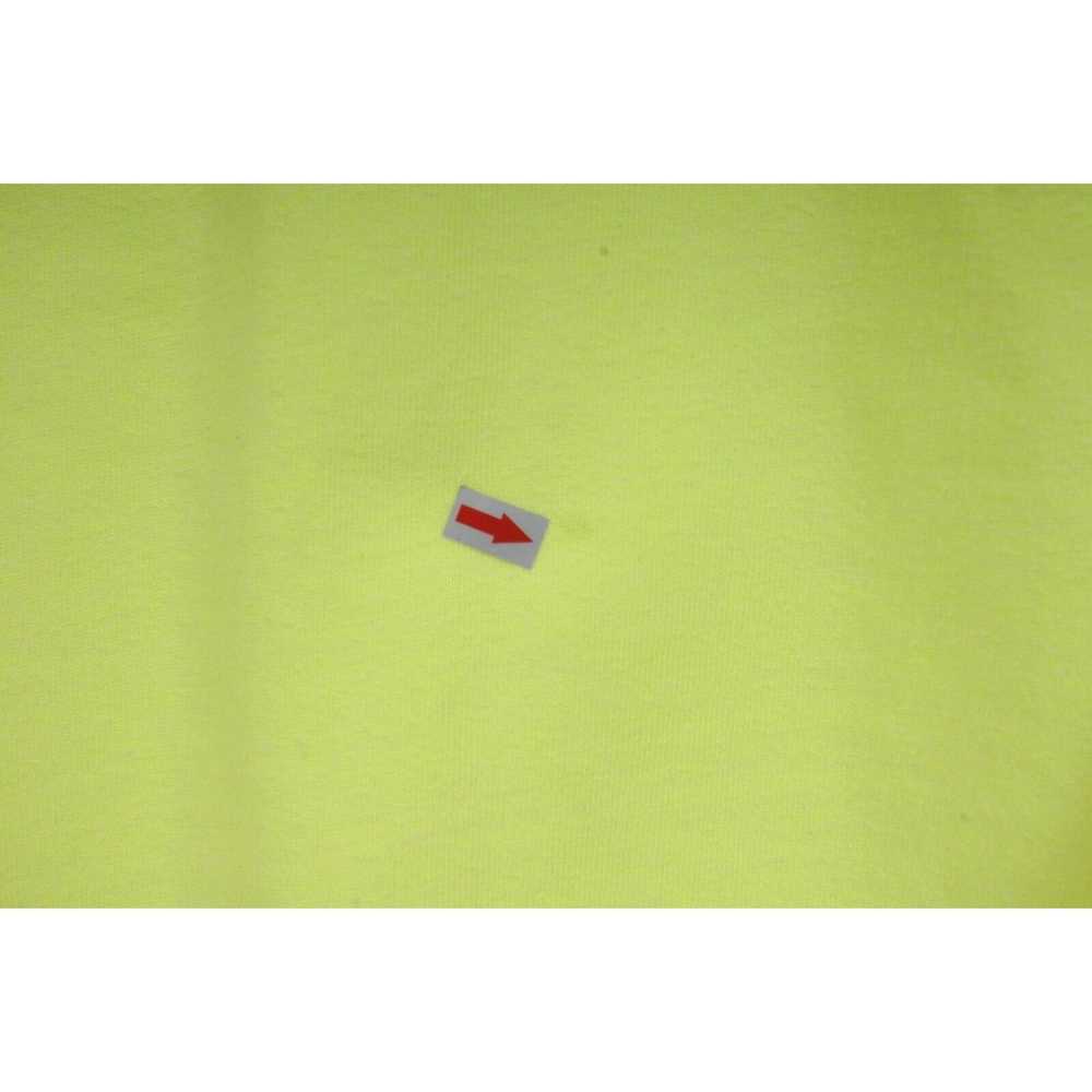 Martine Rose Classic 90-91 Neon Yellow Logo Sweat… - image 7