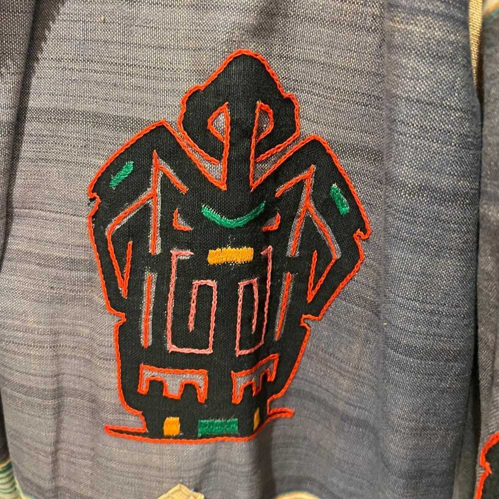 Vintage hand embroidered jacket - image 4