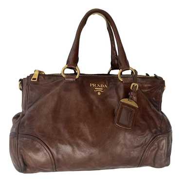 Prada Madras leather handbag - image 1