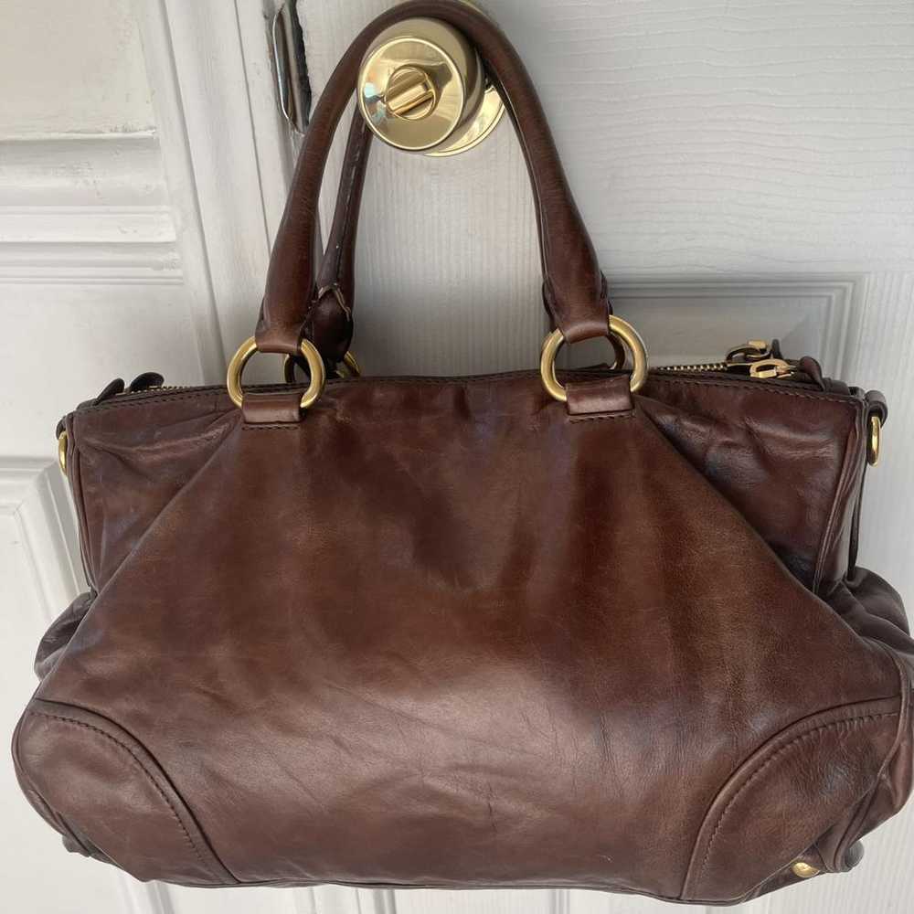 Prada Madras leather handbag - image 2