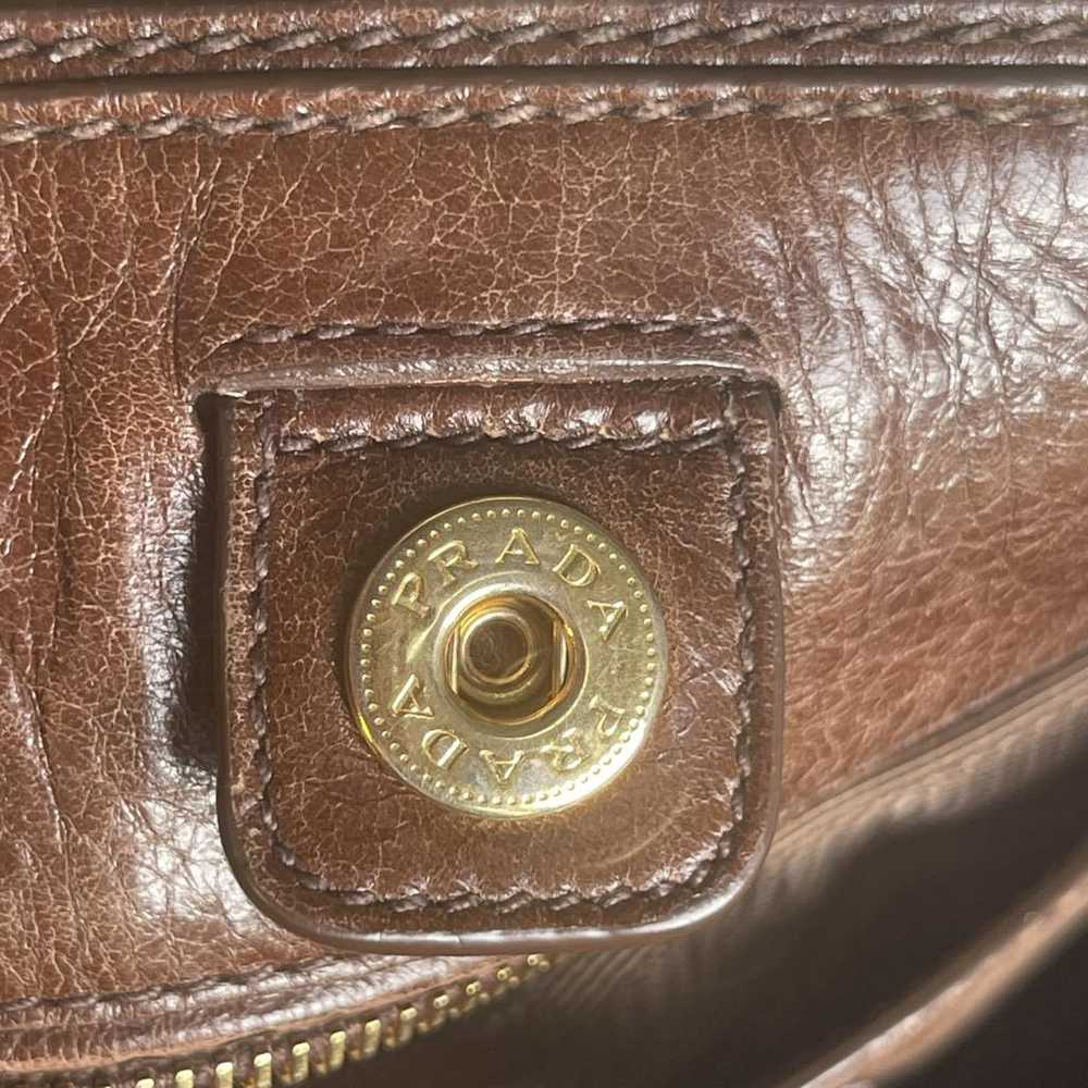 Prada Madras leather handbag - image 6