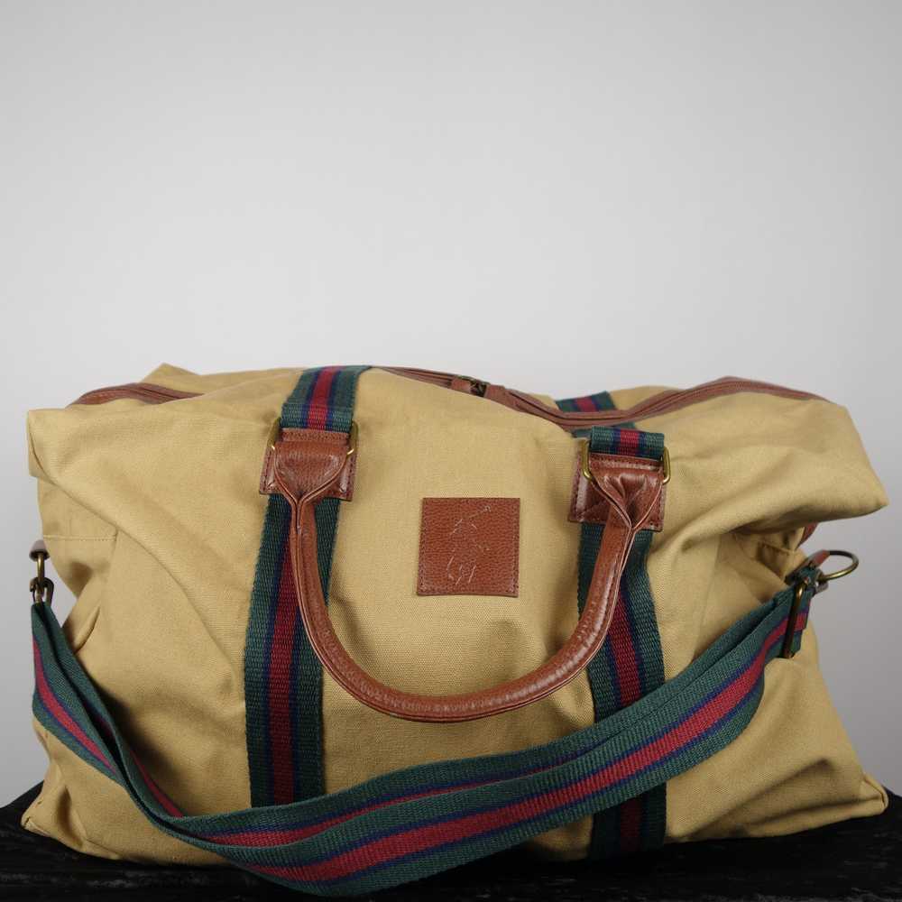 Ralph Lauren - Ralph Lauren Polo duffle bag with … - image 3