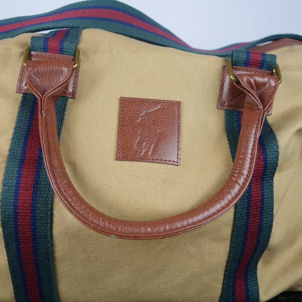 Ralph Lauren - Ralph Lauren Polo duffle bag with … - image 6