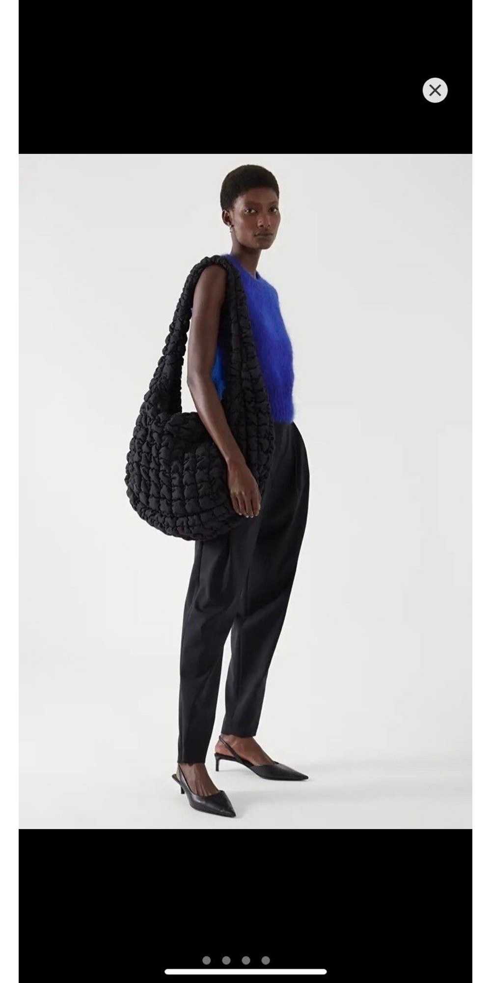Cos Cos Quilted Oversized Shoulder Bag - image 3