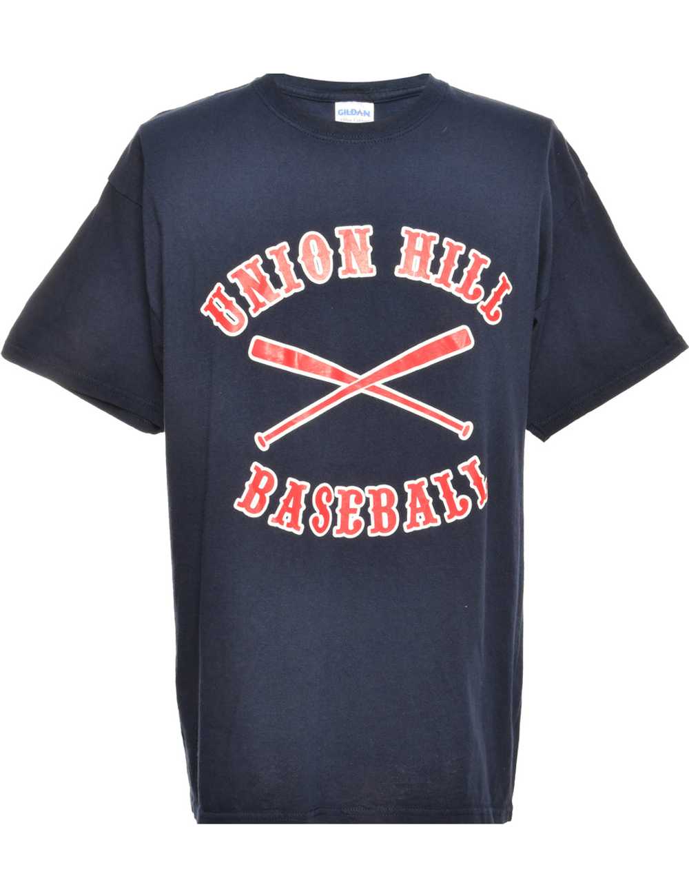 Union Hills Baseball Navy Gildan Sports T-shirt -… - image 1