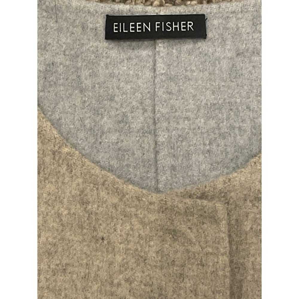 Womens EILEEN FISHER Brushed Wool Doubleface Coat… - image 5