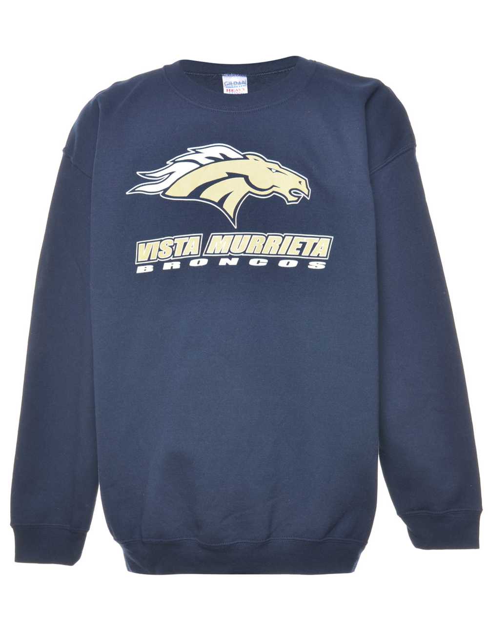 Vista Murrieta Broncos Printed Sweatshirt - L - image 1