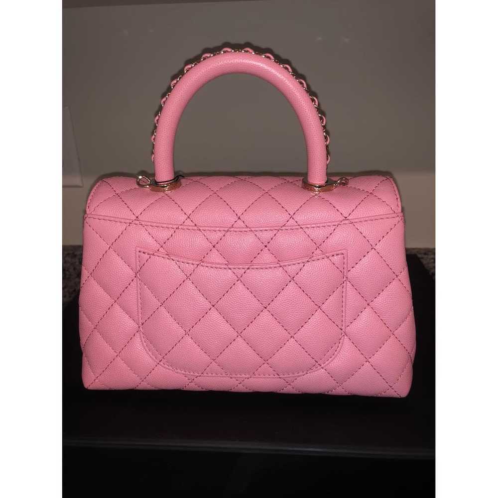 Chanel Coco Handle leather handbag - image 4