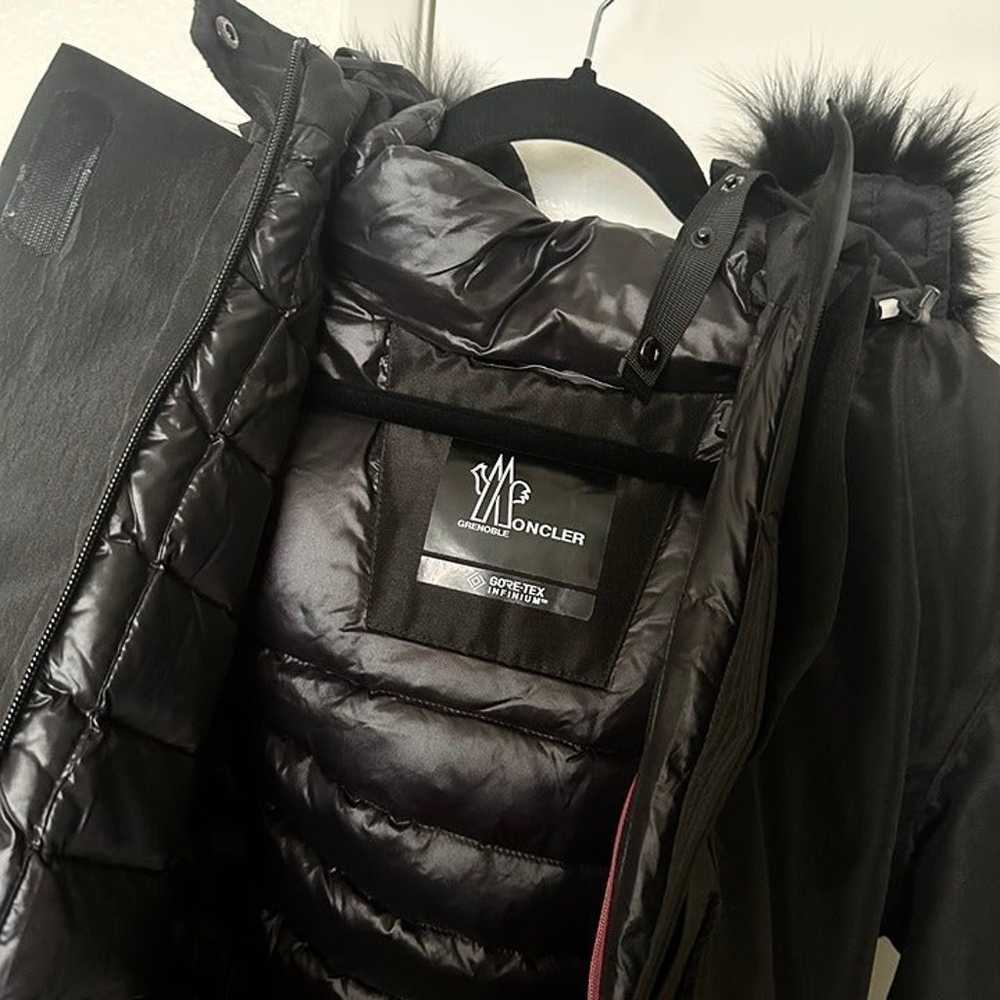 Moncler jacket coat black s winter women - image 2