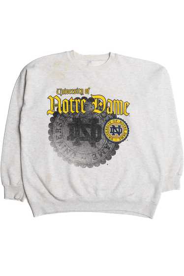 Vintage "University Of Notre Dame" Sweatshirt 1064