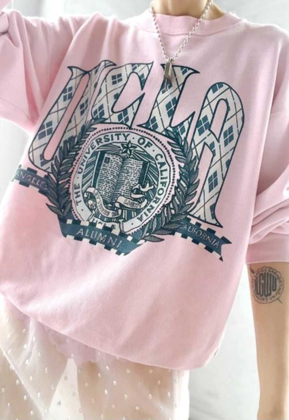 UCLA pink softy sweatshirt - image 2