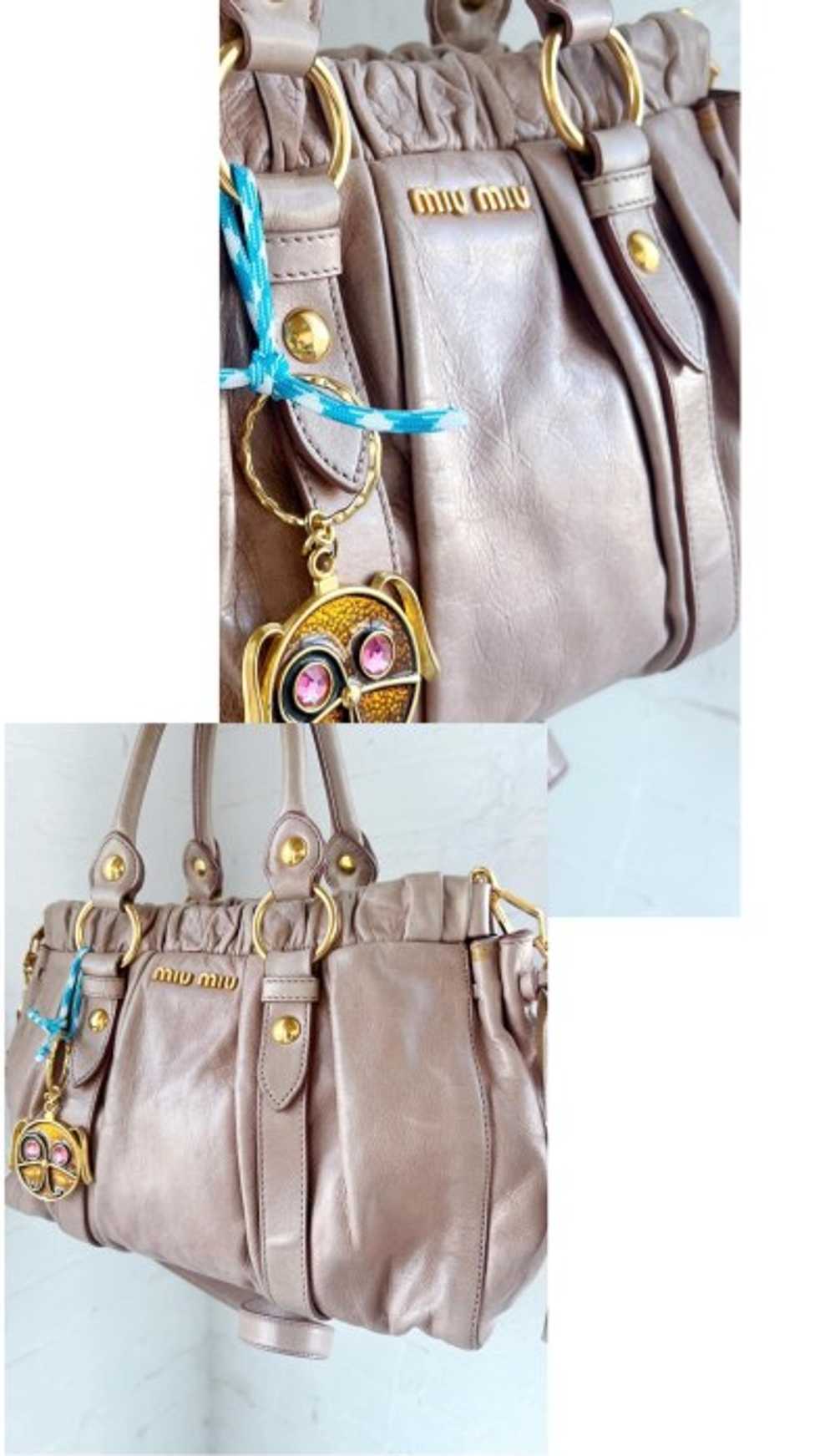 authentic Miu Miu leather bag - image 3