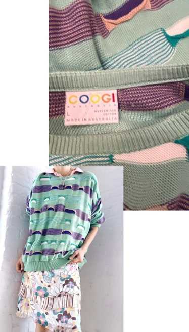 Coogi knit jumper