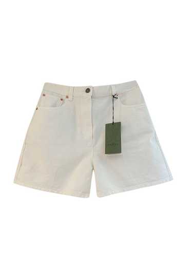 Product Details Gucci White Denim Shorts