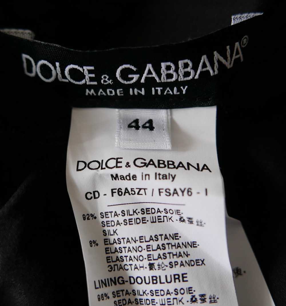 Product Details Dolce & Gabbana Floral Ruched Mid… - image 7