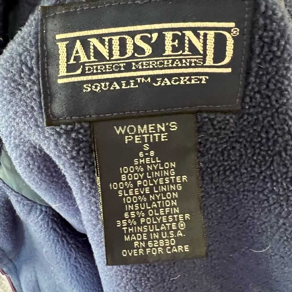 Other Vintage lands end jacket. Size petite small. - image 4