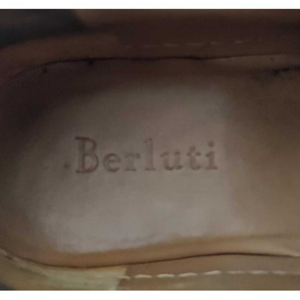 Berluti Leather low trainers - image 2