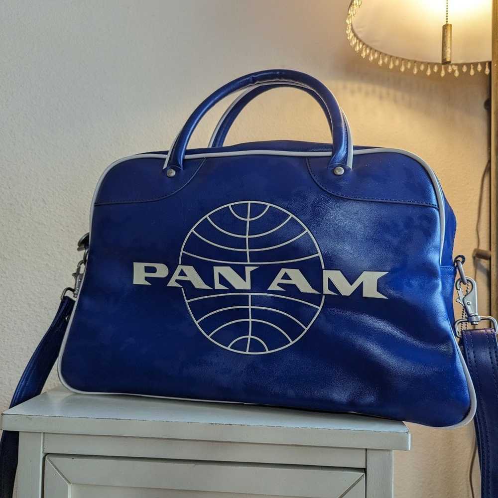 Vintage Authentic PANAM orion cabin bag - image 1