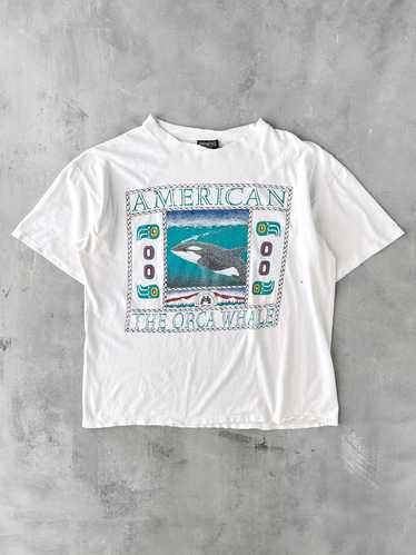 Orca Whale T-Shirt 90's - XL