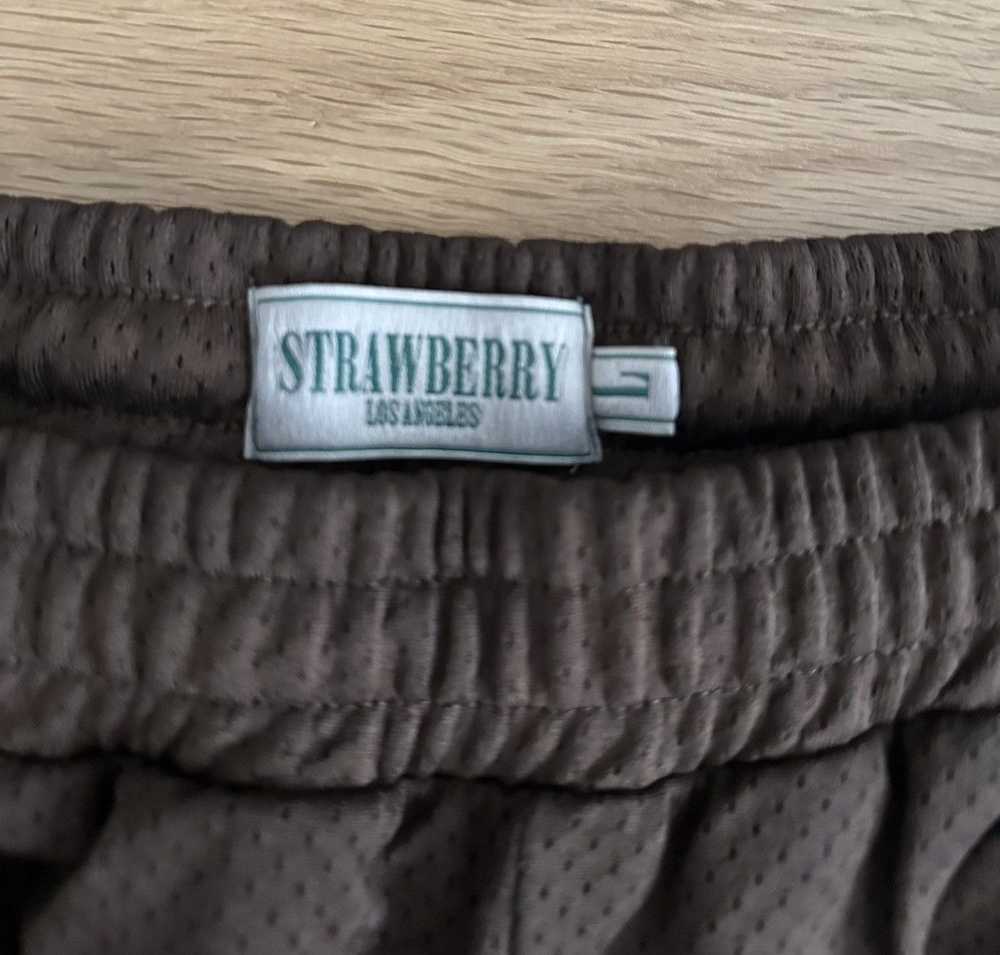 Strawberry Strawberry Brown Mesh Shorts - image 2