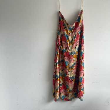 New! Reiss Electra Floral Halter Midi Dress nwot 3