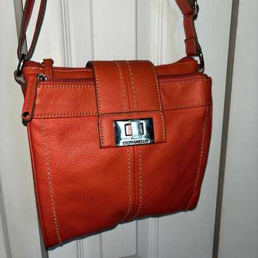 Genuine Leather Tiganello Crossbody Purse