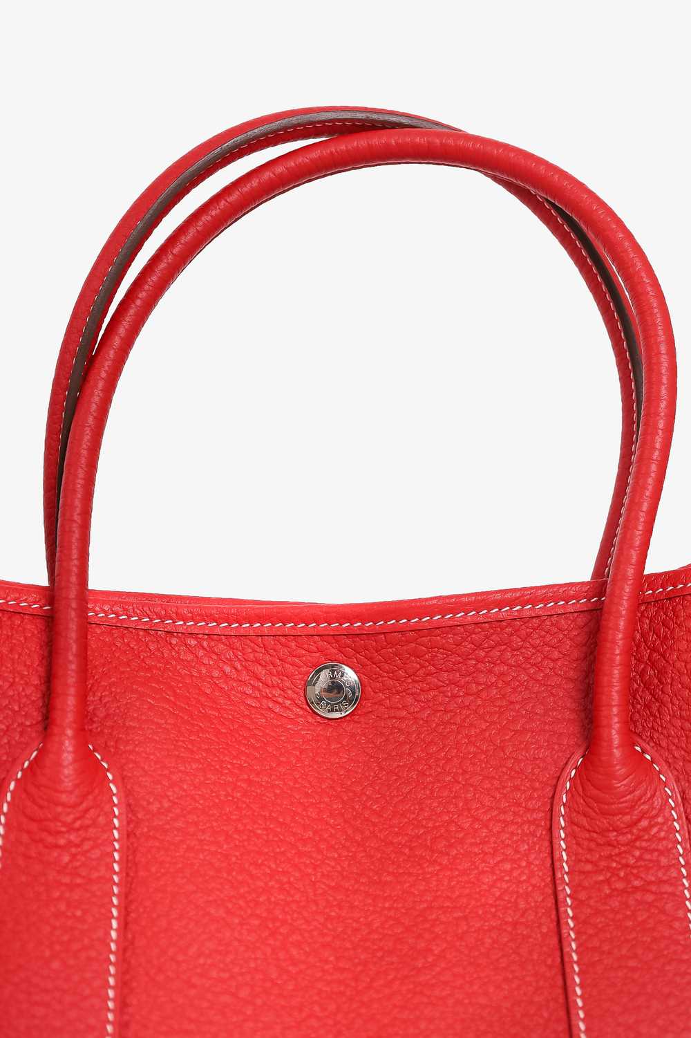 Hermès 2013 Red Negonda Garden Party 36 Tote Bag - image 10