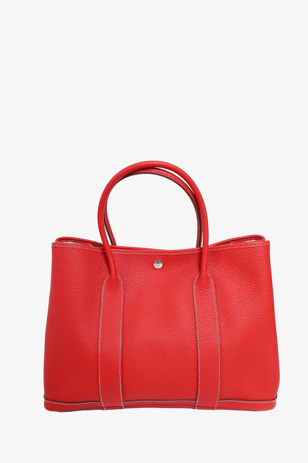 Hermès 2013 Red Negonda Garden Party 36 Tote Bag - image 1