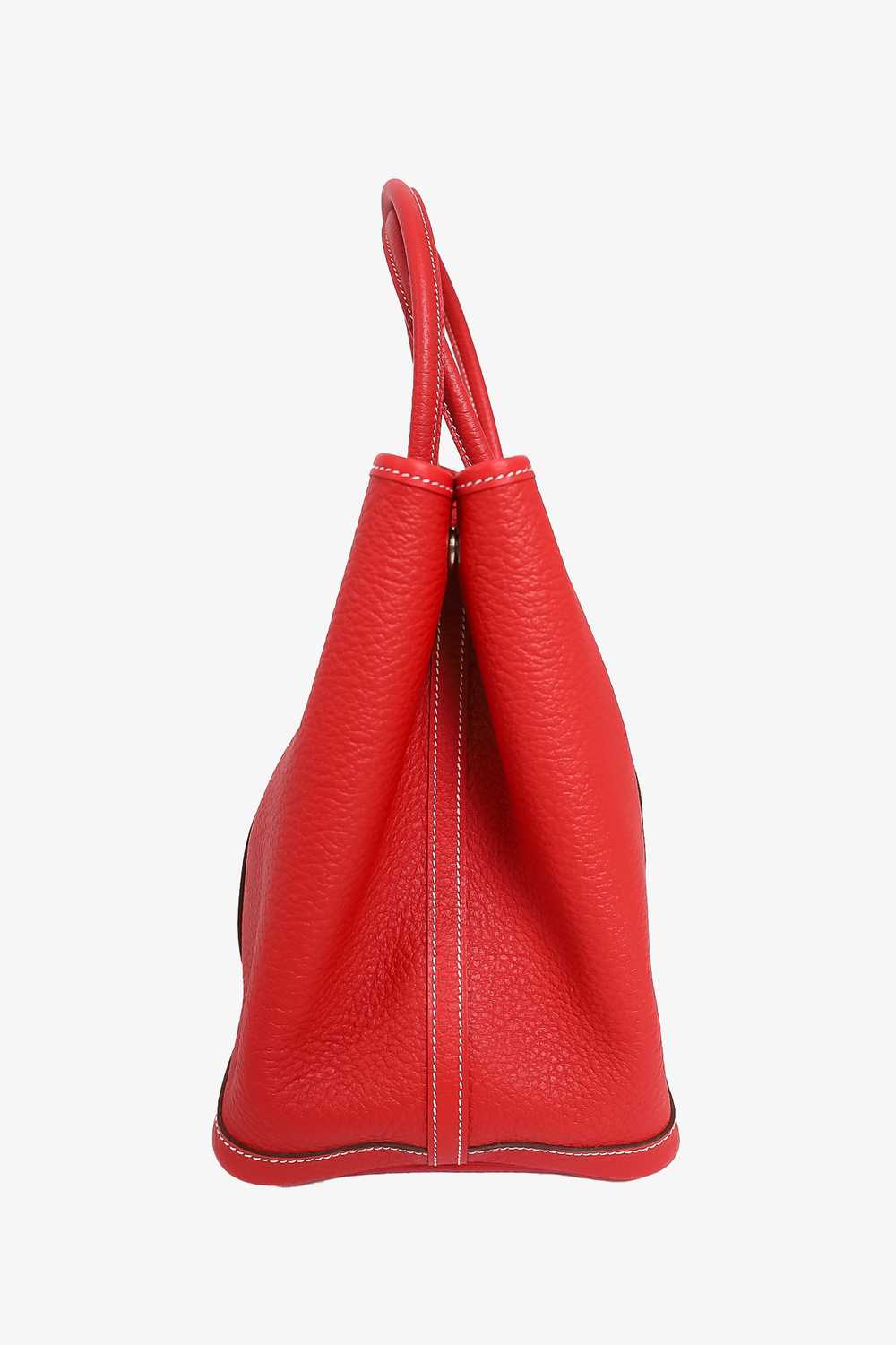 Hermès 2013 Red Negonda Garden Party 36 Tote Bag - image 7