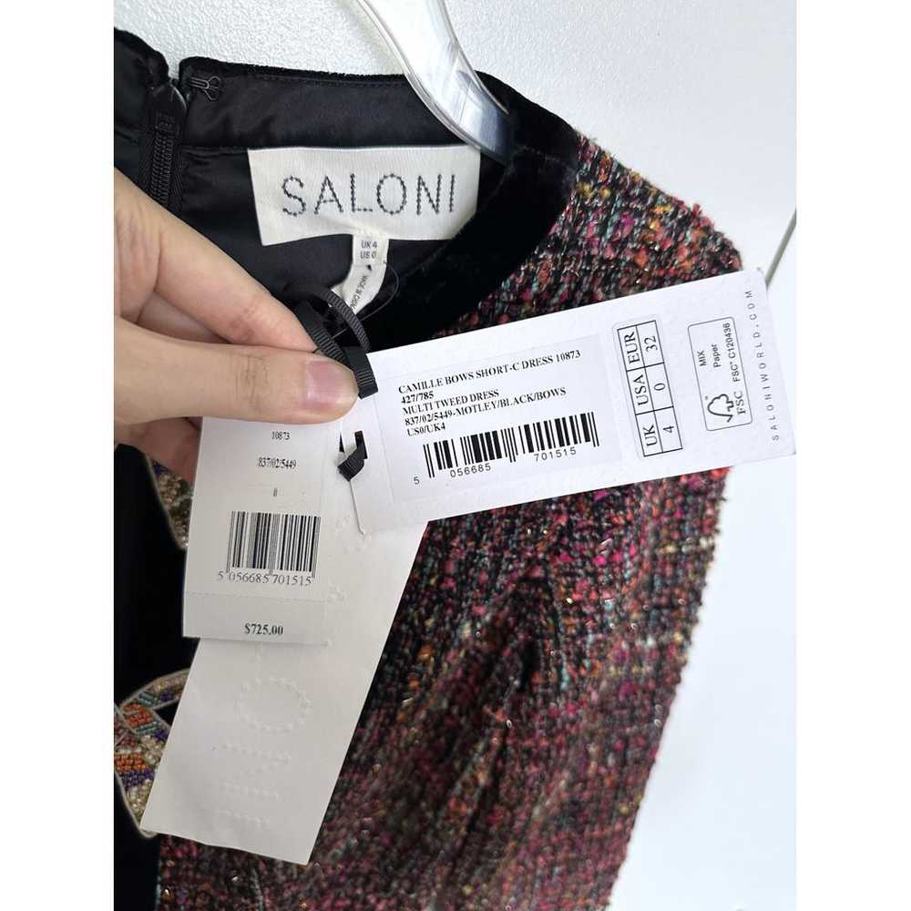 Saloni Tweed mini dress - image 3
