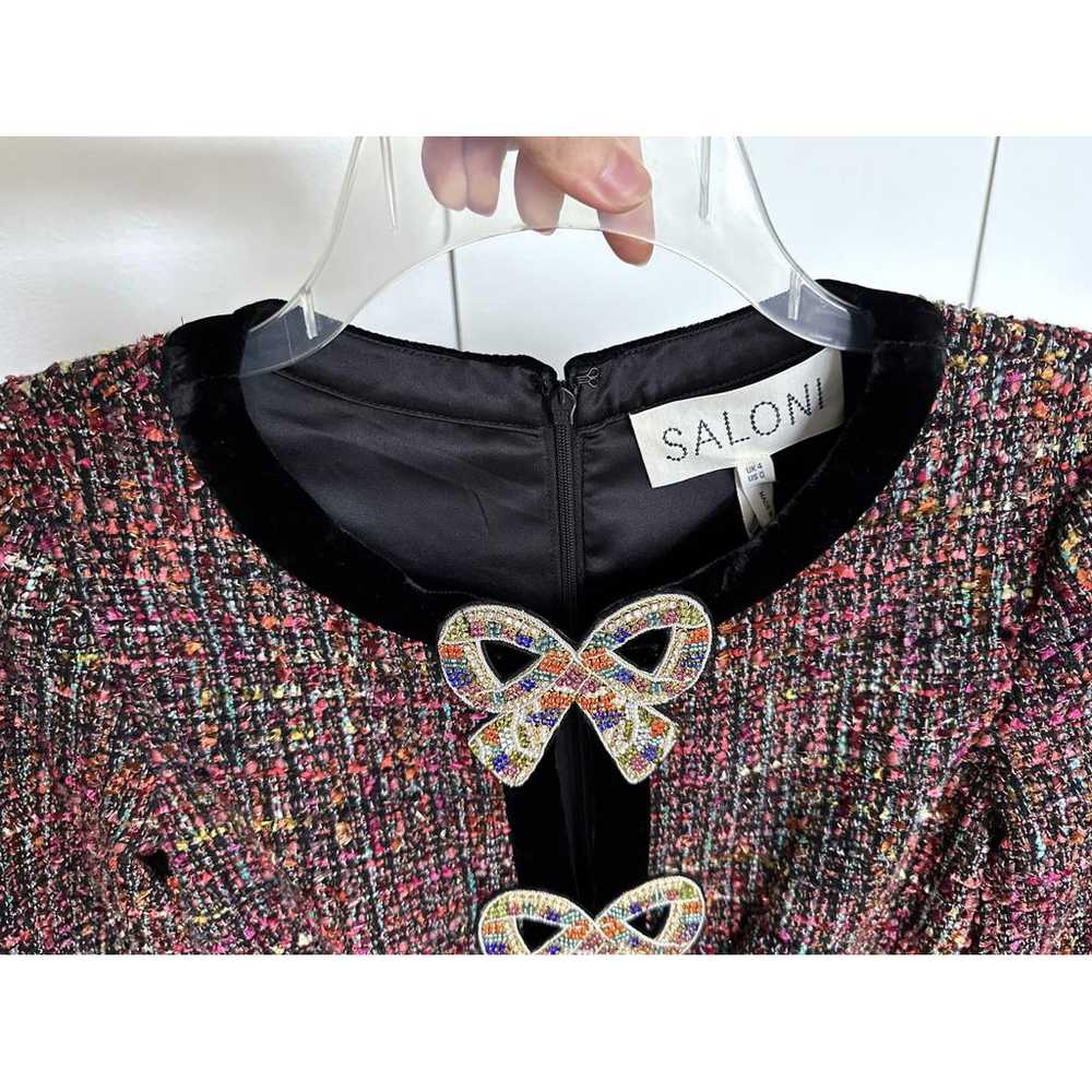 Saloni Tweed mini dress - image 7