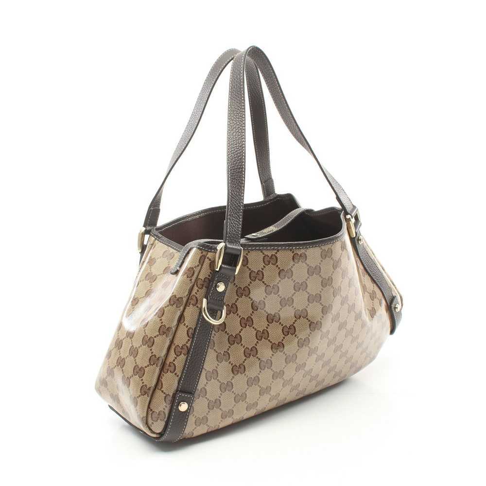 Gucci Abby GG Crystal Shoulder Bag Coated Canvas … - image 2