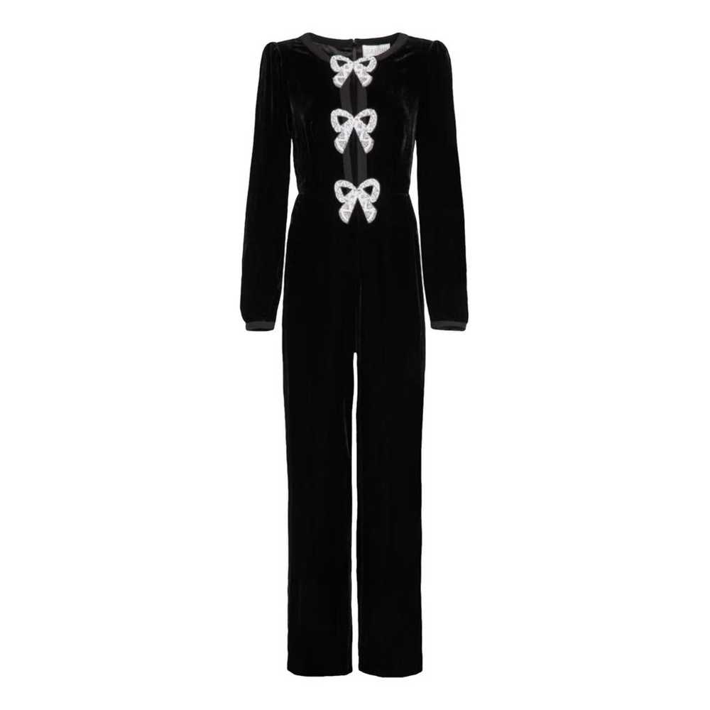 Saloni Velvet jumpsuit - image 1