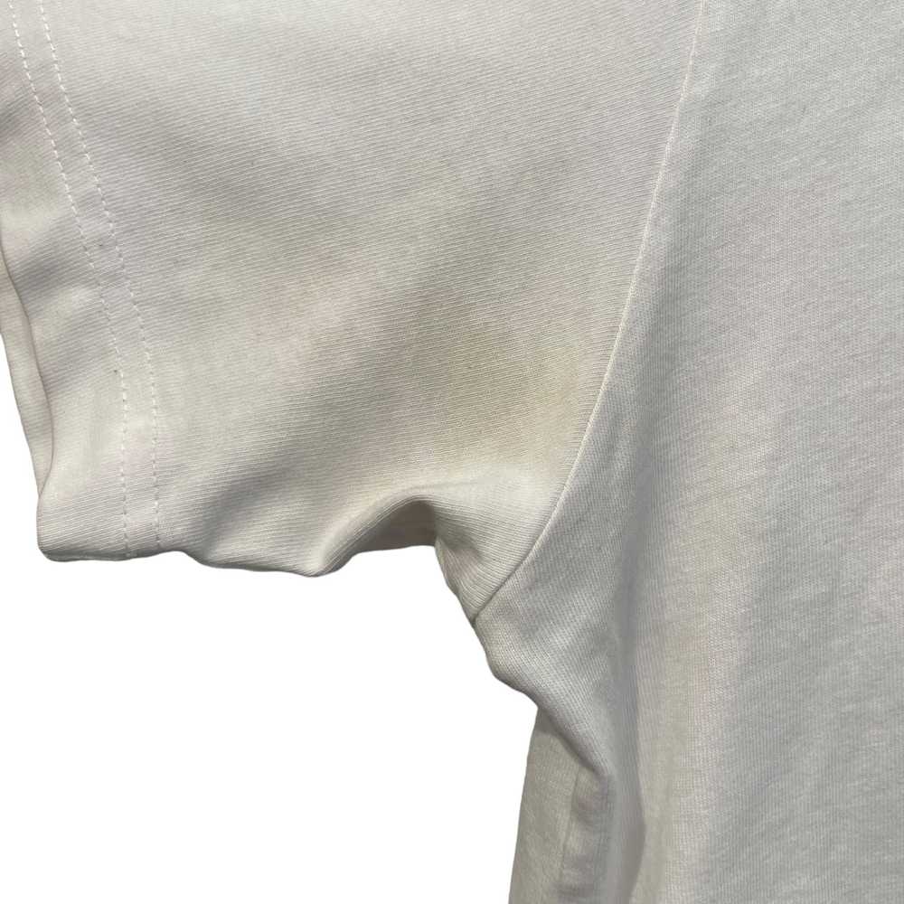BALENCIAGA/T-Shirt/L/Cotton/WHT/EMBROIDERED LOGO - image 11
