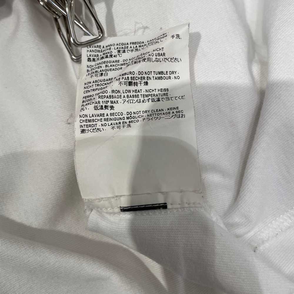 BALENCIAGA/T-Shirt/L/Cotton/WHT/EMBROIDERED LOGO - image 6
