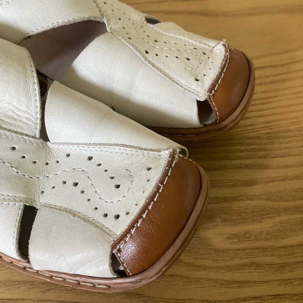 Rieker Antistress Antique White Leather Shoes Com… - image 4