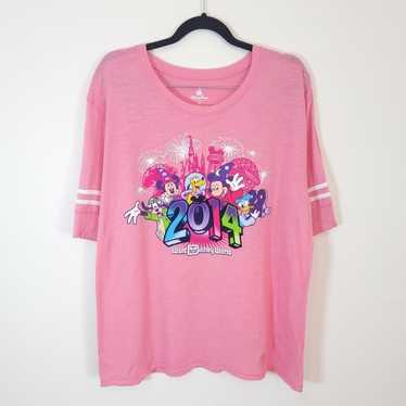 2014 Disney Pink Disney World tshirt - image 1