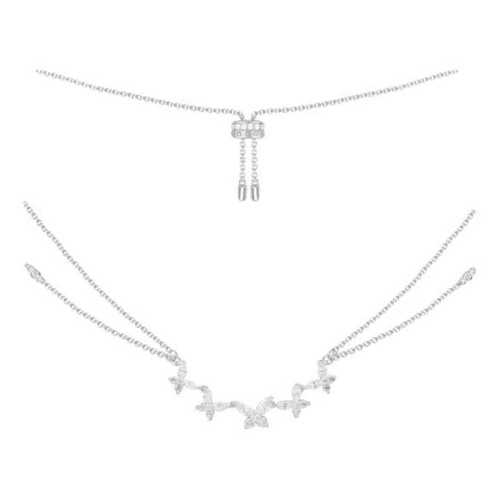 APM Monaco Silver necklace - image 1