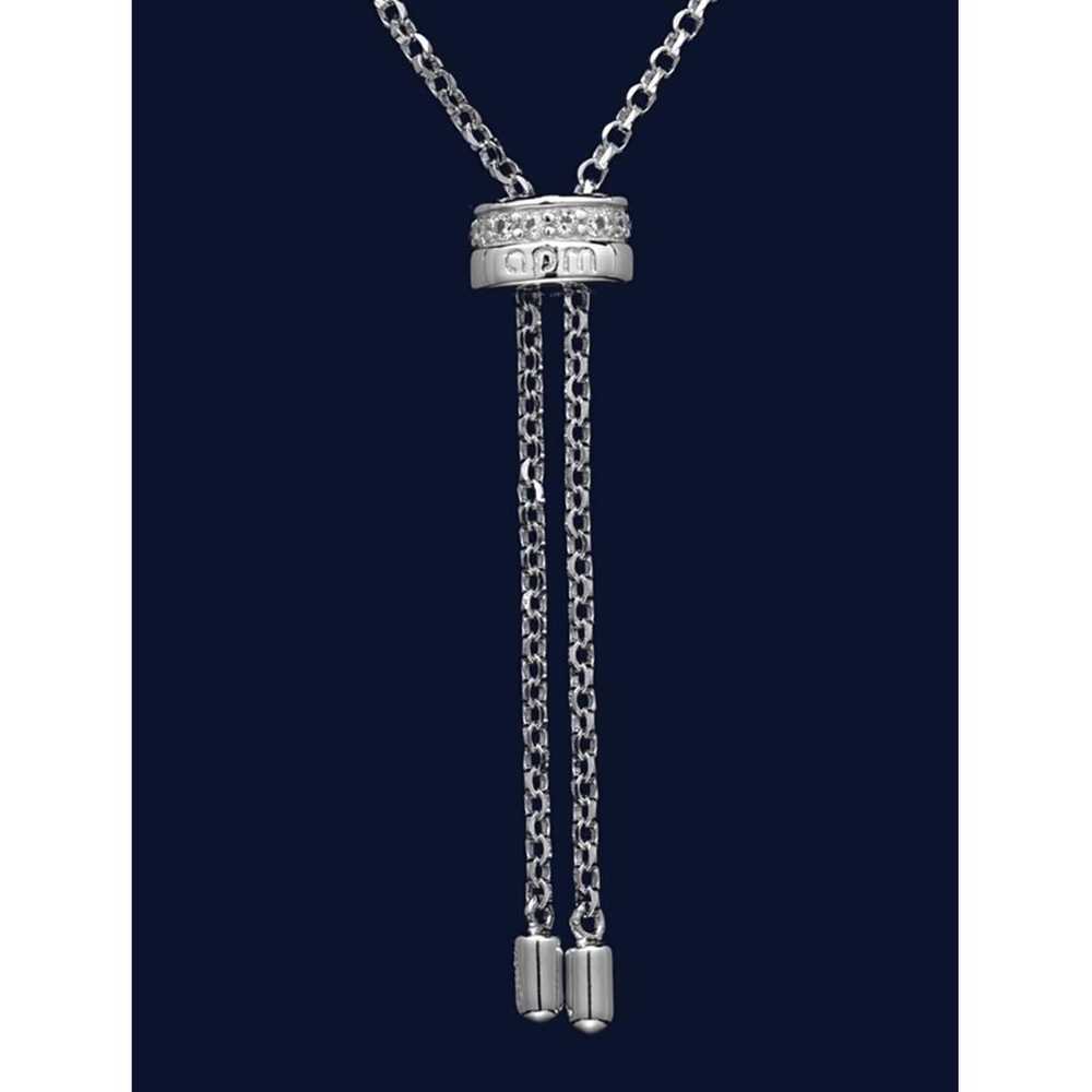 APM Monaco Silver necklace - image 4
