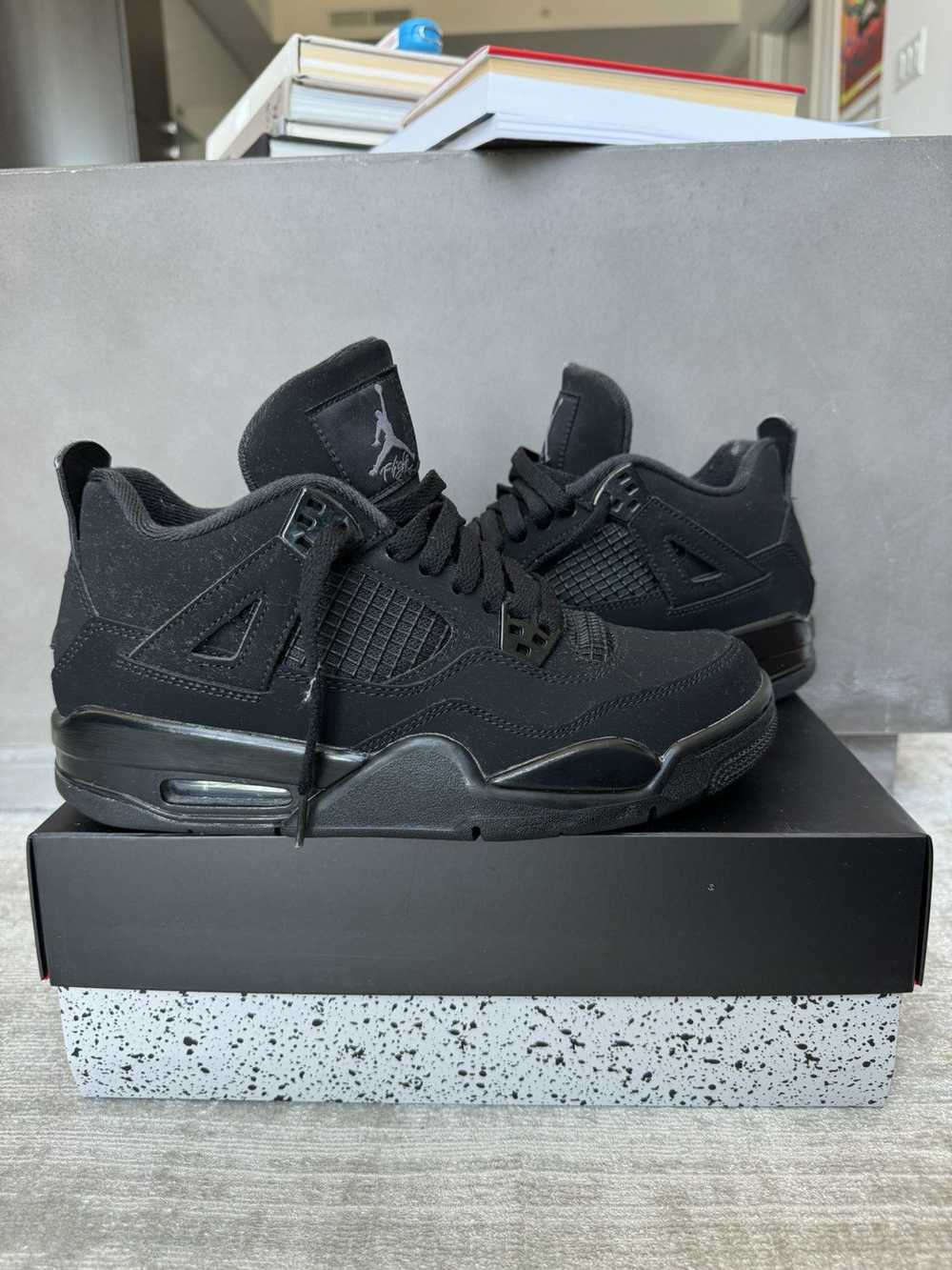 Jordan Brand × Nike Air Jordan Retro 4 Black Cat … - image 1