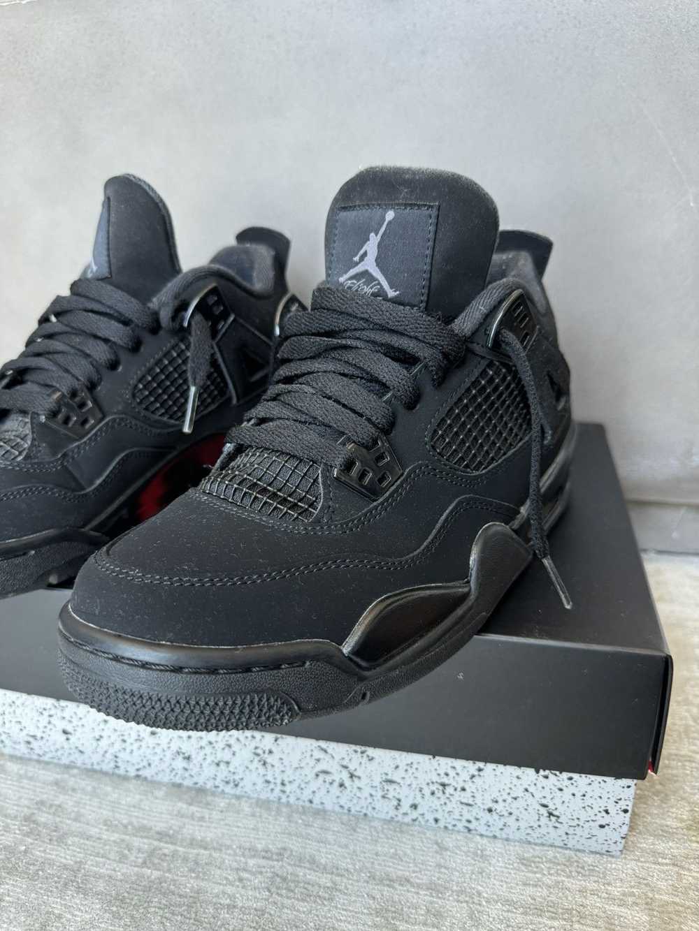Jordan Brand × Nike Air Jordan Retro 4 Black Cat … - image 5
