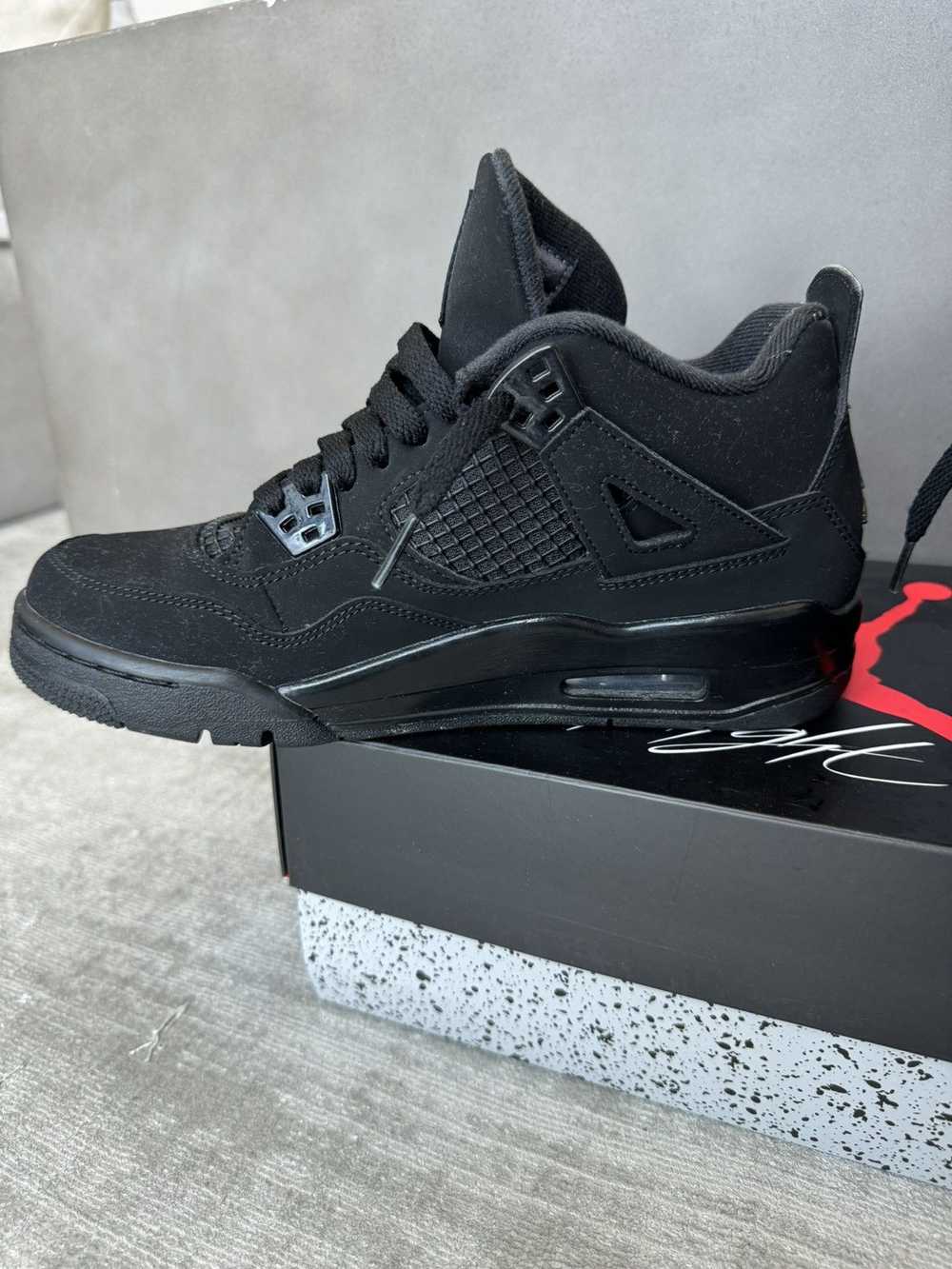 Jordan Brand × Nike Air Jordan Retro 4 Black Cat … - image 6