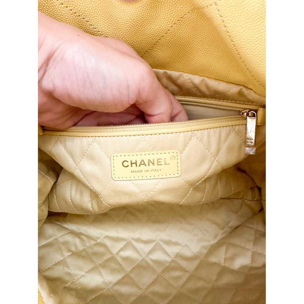 Chanel Leather tote - image 7