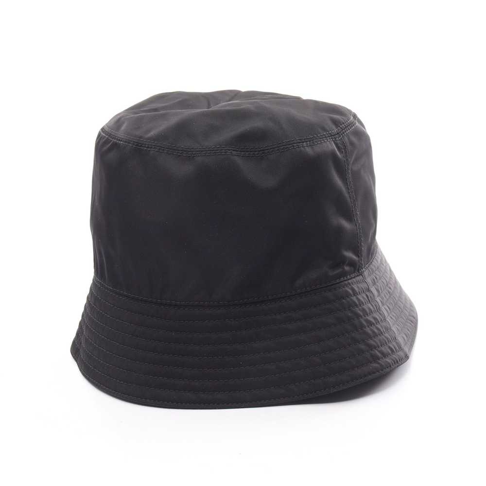 Prada Re-Nylon Bucket Hat Nylon Black Prada Logo … - image 2
