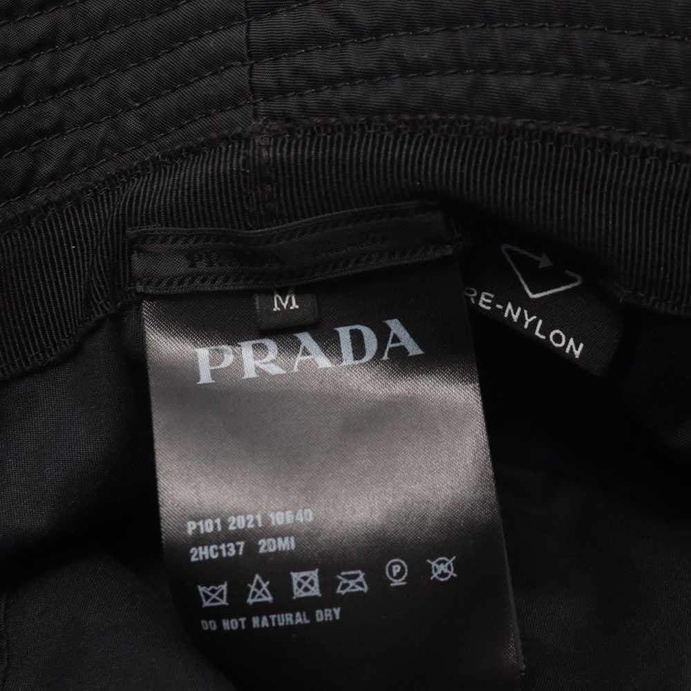 Prada Re-Nylon Bucket Hat Nylon Black Prada Logo … - image 4