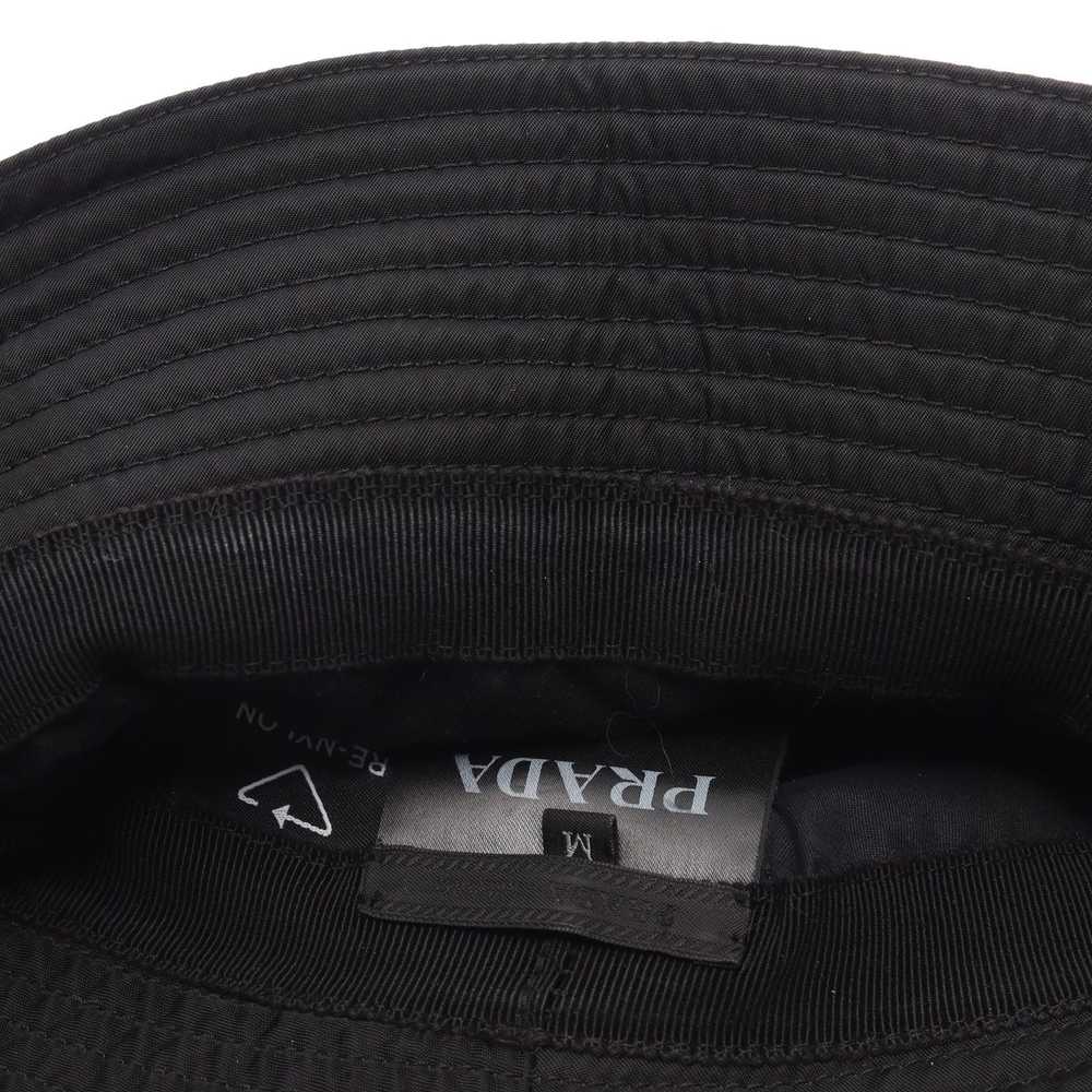 Prada Re-Nylon Bucket Hat Nylon Black Prada Logo … - image 6